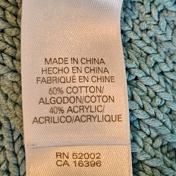 Liz Claiborne cotton blend turtleneck sweater - Picture 7 of 9